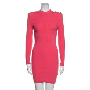 NWT Balmain Crew Neck Mini Dress